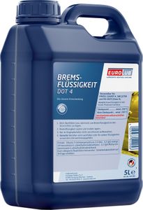 EUROLUB Bremsflüssigkeit Bremsöl + BRAKE FLUID 5Liter