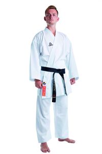 Hayashi Kumite Karateanzug WKF White Körpergröße 130 cm