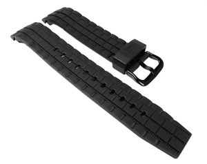 Casio Ersatzband Uhrenarmband Resin Band schwarz für EFR-523 EFR-523PB