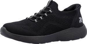 Rieker Damen Sneaker Textil Weite G rutschfest bequem Gummizug Momosoft M5066, Größe:39 EU, Farbe:Blau Rieker Damen Sneaker Textil Weite G rutschfest bequem Gummizug Momosoft M5066, Größe:39 EU, Farbe:Blau