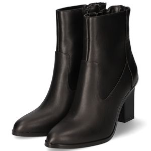 Buffalo Zoe Ankle - Bootie Heel - Schwarz Kunstleder Größe: 37 Normal