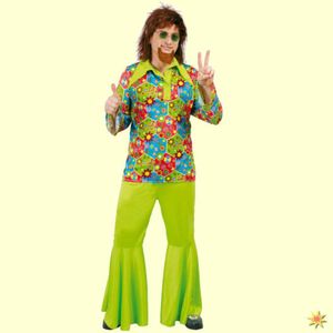 Kostüm Hippie Jim, Flower Power Mann, Gr. M/L