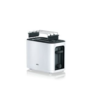 Toaster Braun HT3000WH Schwarz Weiß 1000 W