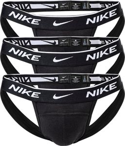 Pánske suspenzory NIKE, 3-pack - Jocks, Tanga Briefs, Stretch Bavlna Black M Pánske suspenzory NIKE, 3-pack - Jocks, Tanga Briefs, Stretch Bavlna Black M