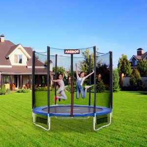 AREBOS pružiny do trampolín, napínací pružiny, ocelové pružiny, náhradní pružiny do trampolín, příslušenství k trampolínám, 36 kusů, 215mm