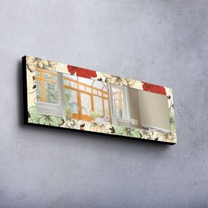 Wallity, 40120MA- MER1175, Bunt, Wandspiegel, 40 x 120 cm, Spiegel (echt)