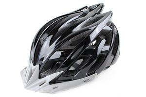 Contec Fahrrad Helm 'Chili.25', Größe M (56 - 58), Farbe: schwarz grau, Freizeit, E-Bike
