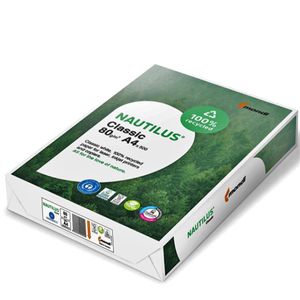 NAUTILUS® Recyclingpapier Classic DIN A4 80 g/qm 500 Blatt