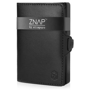 ZNAP Slim Wallet 8 Karten Münzfach 8 x 1,5 x 6 cm (BxHxT) RFID-Schutz
