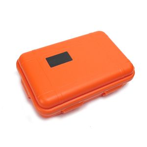 Outdoor  stoßfest wasserdicht Boxen Survival luftdicht Fall Kunststoff Survival Box Container Aufbewahrungsbox,(Orange)