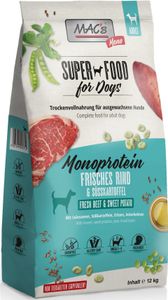 MAC's Dog Hundefutter Mono Rind Trockenfutter Superfood 12kg getreidefrei