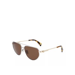 Lanvin LNV105S 046 SILVER/GOLD/BROWN 58/15/ Unisex Sonnenbrillen