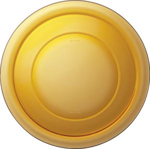 Duralex 3018DF06A1111 Lys Vermeil Platzteller, Teller flach, 28cm, Glas, bernstein, 6 Stück