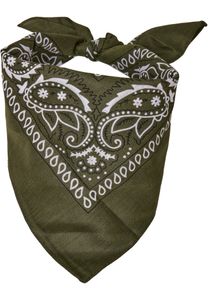 Urban Classics TB4068 | Bandana 3-Pack - Farba: Olive - Veľkosť: Jedna veľkosť