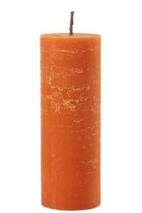 J-Line Outdoor Candle Pillar - Paraffin - Orange - Extra Large - 50 godzin