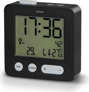 Hama Funkwecker Piccolo, Schwarz (00186447)
