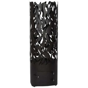 Esschert Design Feuerfass Flames Kohlenstoffstahl Schwarz FF408 Esschert Design Feuerfass Flames Kohlenstoffstahl Schwarz FF408
