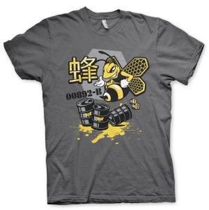 Breaking Bad Meth Bee 00892-B T-Shirt - Small - DarkGrey