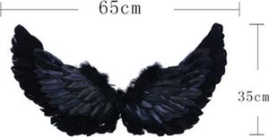 Cosplay-Flügel-Set, gefiederte Engelsflügel mit Stirnband, Zauberstab, Halloween-Engel, Rollenspiel-Kostüm für Erwachsene und Kinder Cosplay-Flügel-Set, gefiederte Engelsflügel mit Stirnband, Zauberstab, Halloween-Engel, Rollenspiel-Kostüm für Erwachsene und Kinder