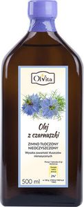 OLVITA Kaltgepresstes Schwarzkümmelöl 500ml (Ägypten)