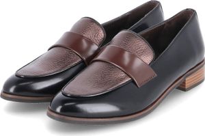 Kaerlek Damen Slipper Loafer Schwarz GlattlederGröße:37 Kaerlek Damen Slipper Loafer Schwarz GlattlederGröße:37