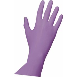 PEARL ColorLine Einweghandschuhe Einmalhandschuhe Nitril Unigloves violett Größe 9 (L)