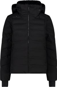 CMP W Jacket Fix Hoody Ski - Czarny - Damski - S/38