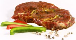 Schweinesteak in Kräutermarinade vom Landmetzger aus Bayern, ca. 170g