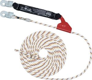 Záchytný systém proti pádu MAS SK 12 EN353-2 L.5m lano-D.12mm MAS