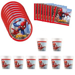 Marvel Spiderman Partyset Deko Set 36tlg.