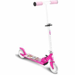 2-Rad-Kinderroller Barbie klappbare Fußbremse rosa