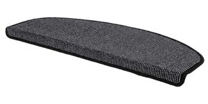 Livarno Home Premium Stufenmatten Set grau 15er Treppenschutz 28x65 cm