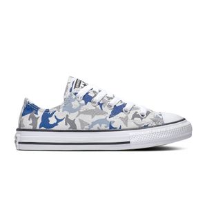 Converse Chuck Taylor All Star Kids - Ox - Photon Dust / Rush Blau / Weiß Segeltuch Größe: 28.5 Normal