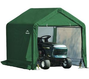 ShelterLogic Folien Zeltgarage Gerätehaus | Grün | 180x180x180 cm ShelterLogic Folien Zeltgarage Gerätehaus | Grün | 180x180x180 cm