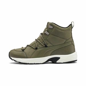 Puma Schuhe Herren Outdoor Winterschuhe Axis TR BOOT WTR  , Farbe:Olive, Größe:44   UK-9 1/2
