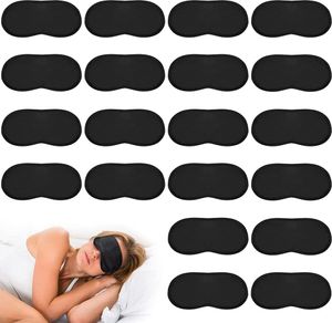 Schlafmaske 30Pcs Augenmaske Seiden Schlafmaske Augenbinde Augenabdeckung Weich Augenbindemit Gummibänder für Reisen