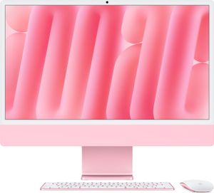 Apple iMac Apple M M4 59,7 cm (23.5") 4480 x 2520 Pixel All-in-One-PC 24 GB 512 GB SSD macOS Sequoia Wi-Fi 6E (802.11ax) Pink