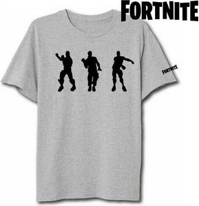 Uni Kurzarm-T-Shirt Fortnite 75062 Grau  Fortnite Größe: L