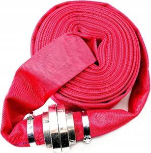 Wasser Feuerwehr Schlauch Verstärkt Rot Wasser 2“ 30Meter