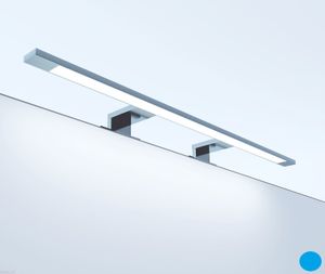 kalb | LED Badleuchte 74cm neutralweiß chrom Spiegellampe Spiegelleuchte Aufbauleuchte