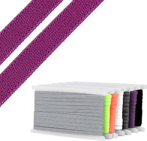 9m Gummiband Gummilitze 8mm elastisches Band Kleidungsband Wäschegummi Farbwahl, Farbe:neongelb
