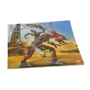 1x Lego Bionicle Bauanleitung Heft Warriors Fero & Skirmix 8990