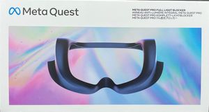 ORIGINAL Meta Quest PRO Lichtblocker VR Headset Full light blocker NEU