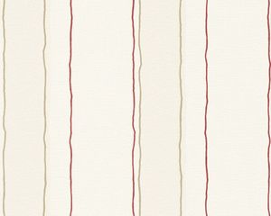A.S. Création Vliestapete Viora, beige, rot, weiss, 10,05 m x 0,53 m, 133526, 1335-26 A.S. Création Vliestapete Viora, beige, rot, weiss, 10,05 m x 0,53 m, 133526, 1335-26