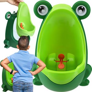 Urinal Töpfchen Toilette Frosch Aufstehen Pee Training für Jungen Kind Training Pee Pissoir Tragbare Kinder Toilette in Frosch-Form Grün Retoo