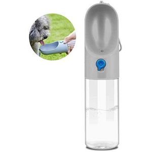 PETKIT Haustierflasche Eversweet Travel Fassungsvermögen 0,4 L, Material BioCleanAct und Tritan (BPA-frei), Grau