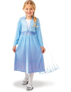 Elsa-Kostüm für Mädchen Disney Frozen 2 blau-violett