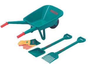 Theo Klein 2752 BOSCH Gartenset mit Schubkarre 4-teilig für Kinder; 64782