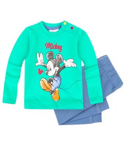Disney Mickey T-Shirt und Hose blau