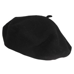Damen Baskenmütze HA614 (Einheitsgröße) (Schwarz)